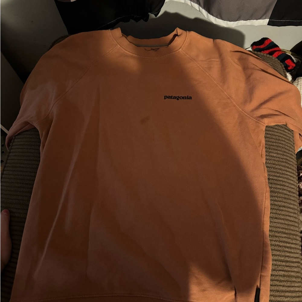 Patagonia Orange Sweatshirt